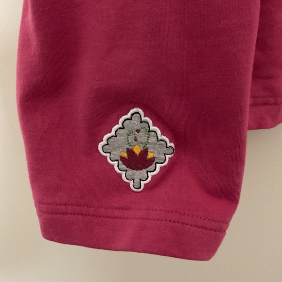 Disney Store Pink Disney Winnie the Pooh & Piglet Pearl Snap Sweatshirt Sz XXL - Picture 4 of 11